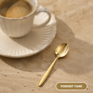 Set Lugë çaji Gold - 6 copë