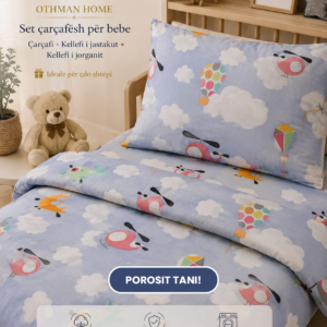 Set Çarçafë për fëmijë 100x150, 100% pambuk
