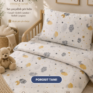 Set Çarçafë për fëmijë 100x150, 100% pambuk
