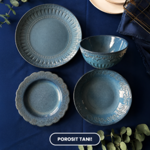 Set Pjatash Porcelani Azure Elegance