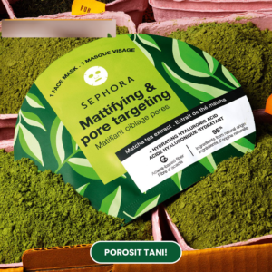 Maskë për fytyrë me Matcha