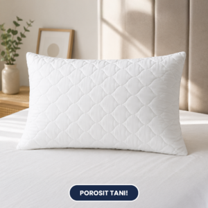 Jastëk i Bardhë Premium për Gjumë të Rehatshëm
