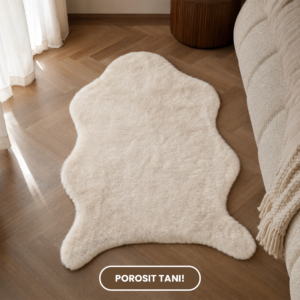 Stazë Dekorative prej Pelushi – 50 × 90 cm