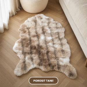 Stazë Dekorative prej Pelushi – 50 × 90 cm
